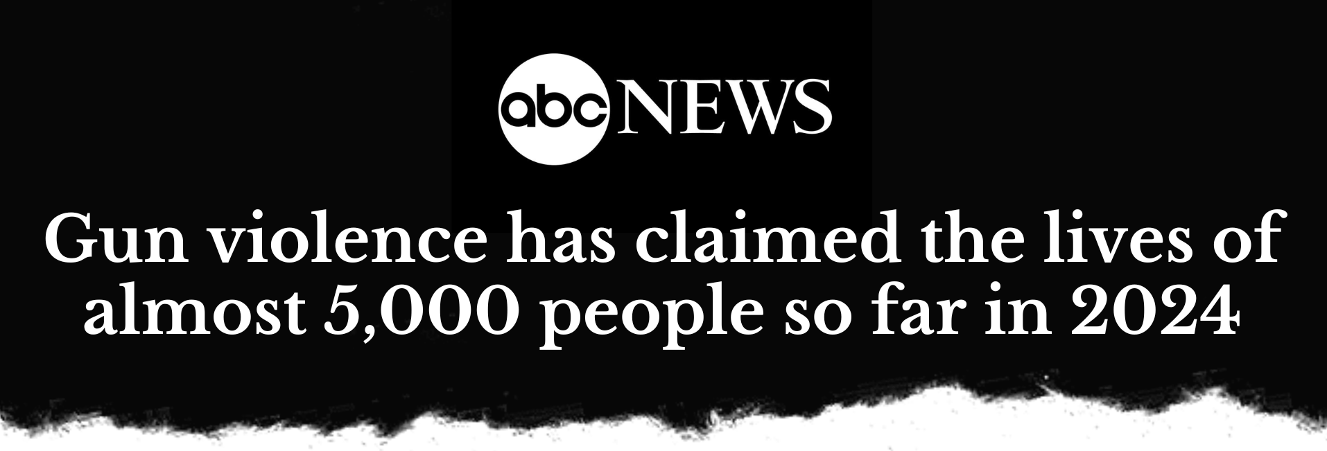 Gun violence has claimed the lives of almost 5,000 people so far in 2024 - ABC News