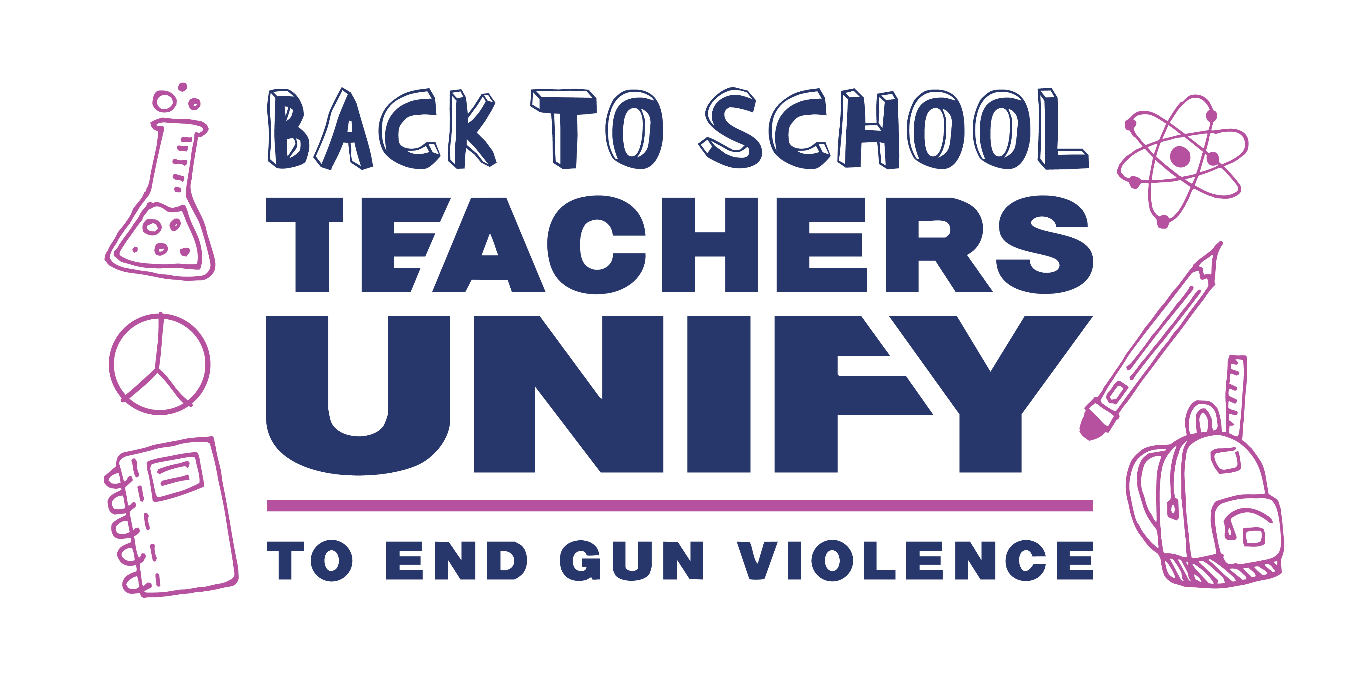 TEACHERS UNIFY TO END GUN VIOLENCE LOGO