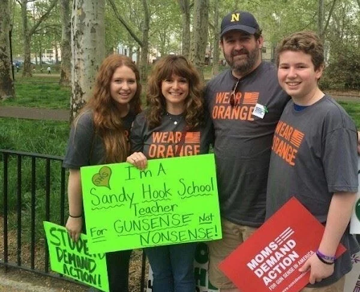 Sarah, Abbey, and family