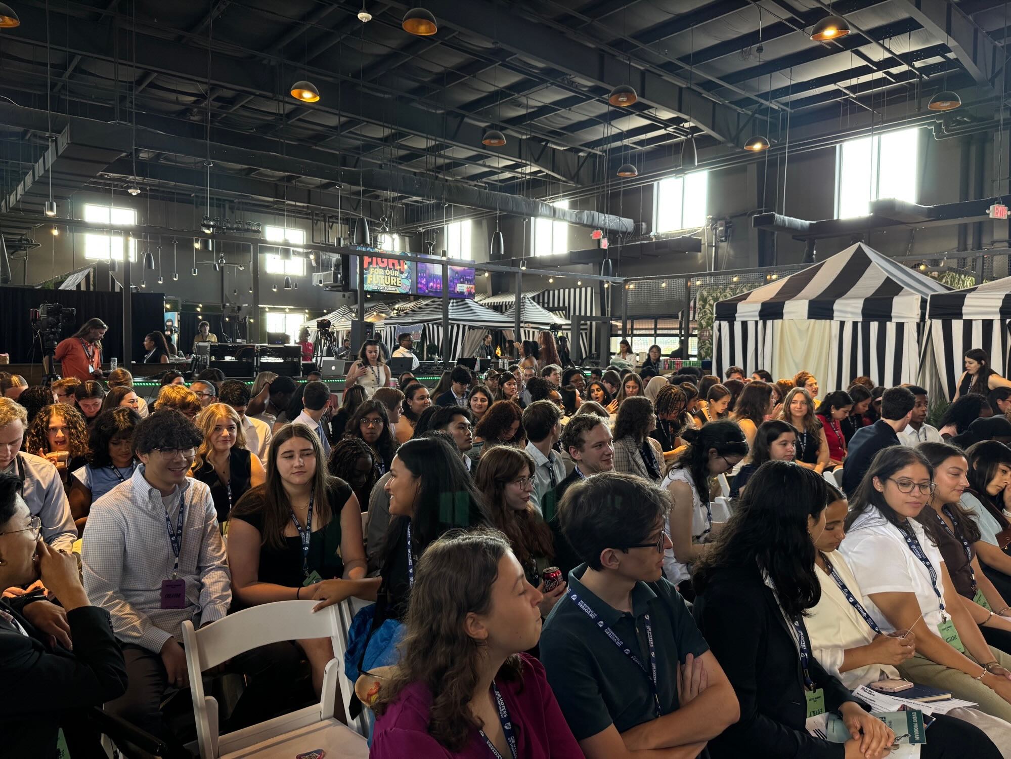 Summit audience