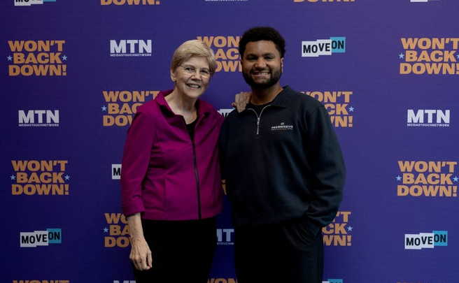 Headshot of Elizabeth Warren